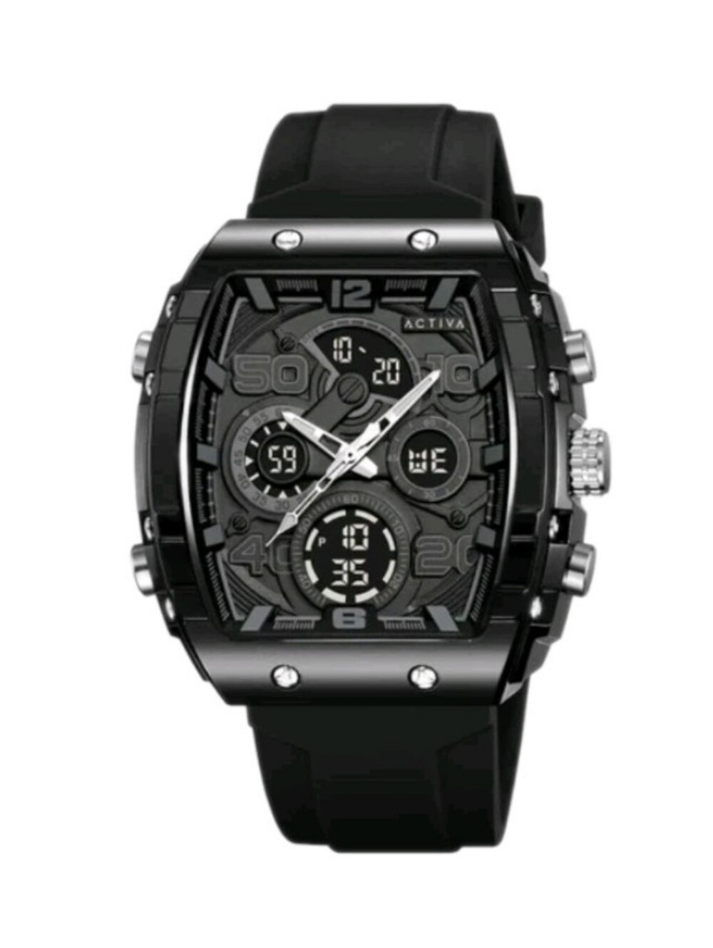 Activa X Invicta Digital Essentials Men's Watch - 45mm. Black (ACW8109-001)